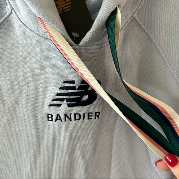 NWT New Balance x Bandier Try Hoodie - Picture 6 of 7
